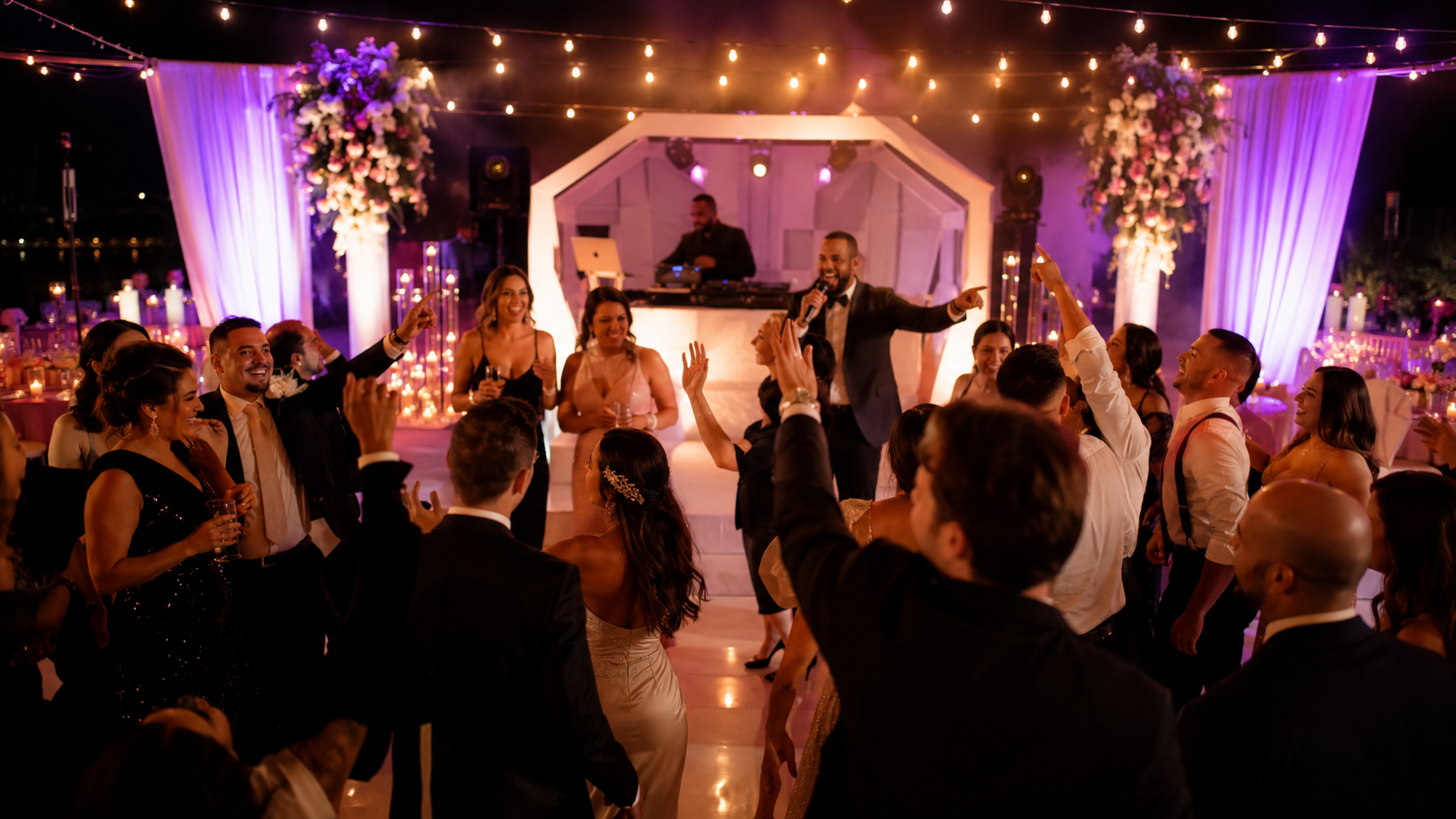 Custom audio visual presentation details for events